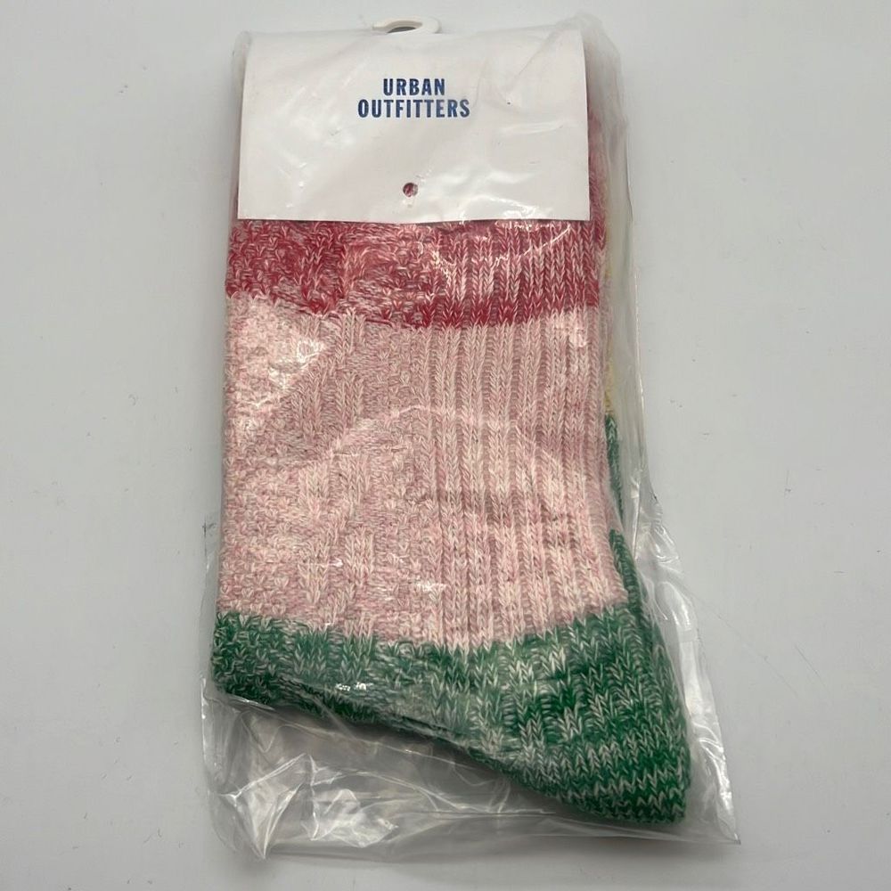 Urban outfitters Striped knit crew socks-NWT - Picture 2 of 3
